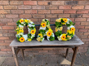 Mixed Flower Letters