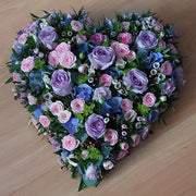 Mixed Flower Filled Heart