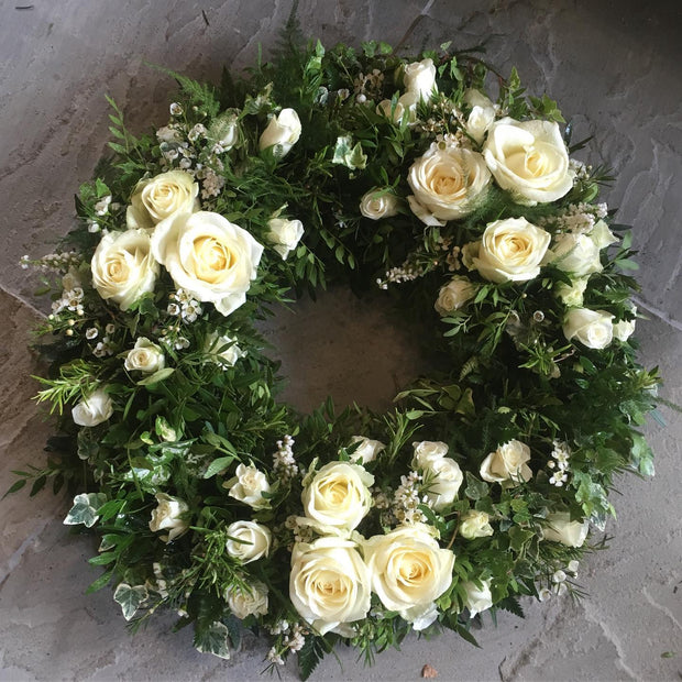 Rose & Foliage Wreath